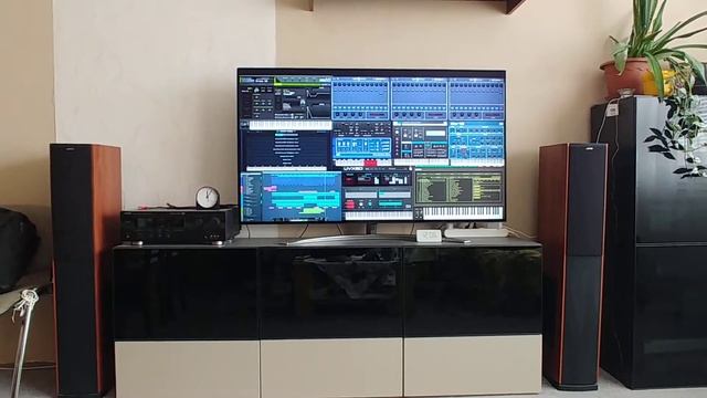 Jamo S626 and Yamaha DSP-A5 II. смотреть онлайн