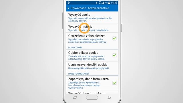 Samsung GALAXY GRAND Prime - karta internet - czyszczenie historii i cookie смотреть онлайн
