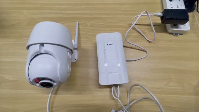 How To Use KuWFi Outdoor 4G Lte Router With POE Adapter Work With Ip Camera