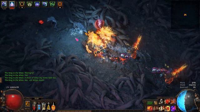 3.23 Path of Exile - Lightning SRS Champion vs King of the Mist смотреть онлайн