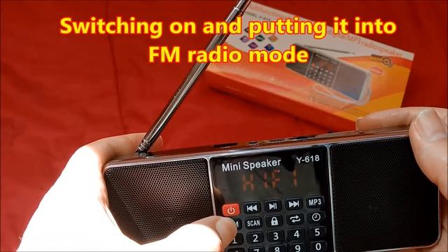 BeiLan Stereo Dual Speaker FM Radio & MP3 Player смотреть онлайн