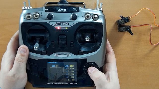 Radiolink AT9 / Управление иглой / Throttle Needle / ALNADO