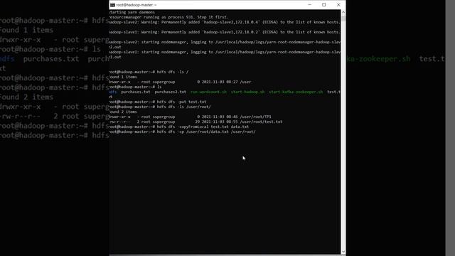 Atelier 5 : Cluster Hadoop avec docker смотреть онлайн