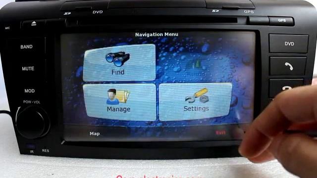 Mazda3 Double din GPS DVD unit for Mazda 3 from year 2005 to 2009 смотреть онлайн
