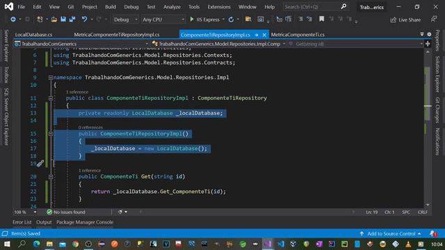Interfaces de Repositórios Genéricos | Parte III смотреть онлайн