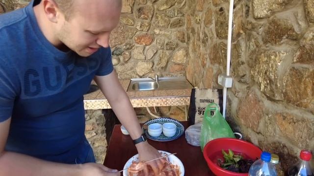 Готовим в горах на очаге!ГОЛОДНЫМ не смотреть! Узбекистан!