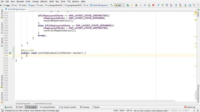 Google Maps OnInfoWindowClickListeners смотреть онлайн