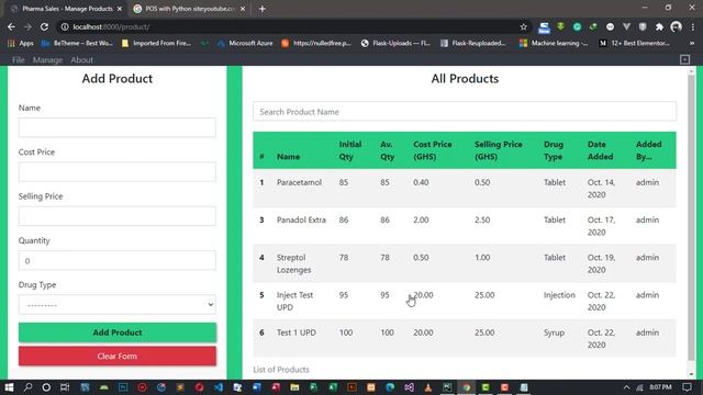 Django POS System | Django POS app | Inventory management system смотреть онлайн