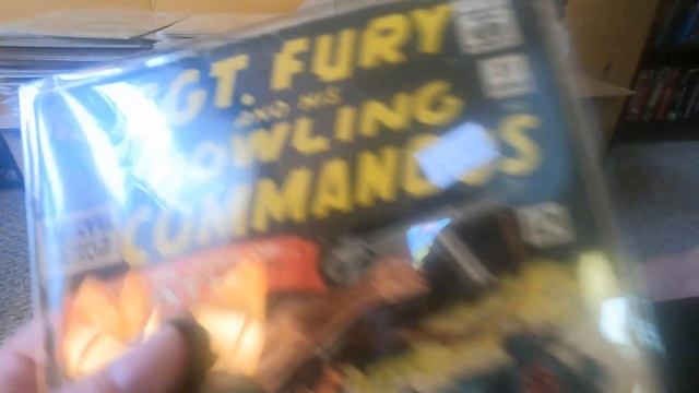 War Long Box part 3: Marvel's Sgt Fury including High Grade Silver Age Comics смотреть онлайн