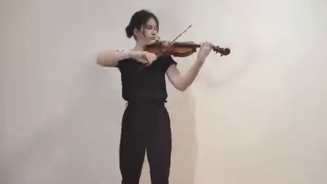 Maja Otič, 17 y o, Group A , J S Bach Allemande and Courante, BWV 1004 смотреть онлайн