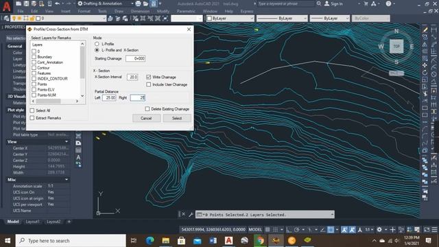 How to draw LS & CS without survey point in AutoCAD||Draw LS for Alignment on Contour Map смотреть онлайн