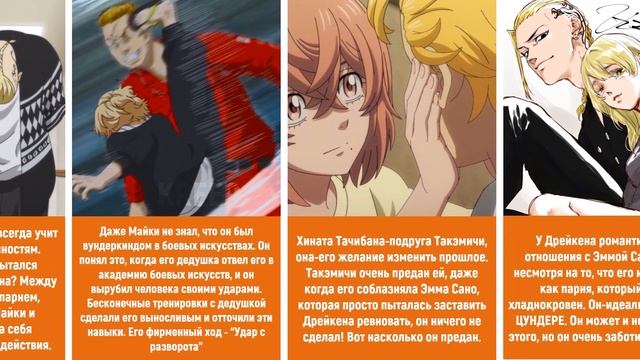 Топ Самых Интересных Фактов из Аниме Токийские Мстители смотреть онлайн
