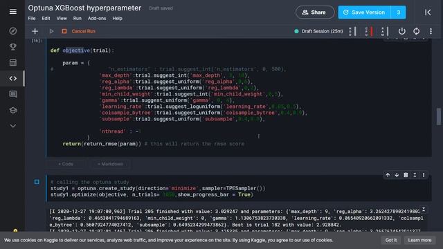 xgboost| Parameter Tuning ?| Optuna | смотреть онлайн