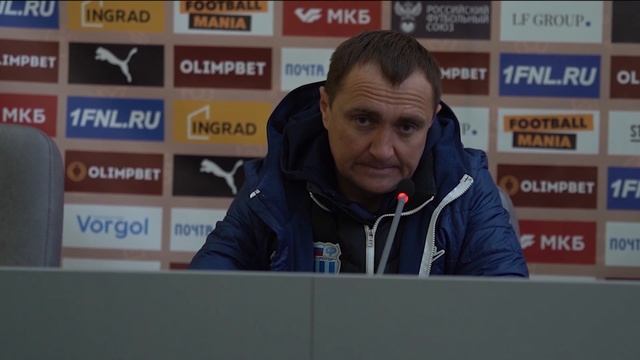 Послематчевая пресс-конференция: «Торпедо» – «Ротор» смотреть онлайн