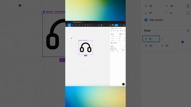 How to resize an icon in Figma? смотреть онлайн