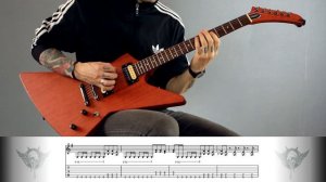 Как играть Metallica - Battery (Табы + Минус) | Riff Machine