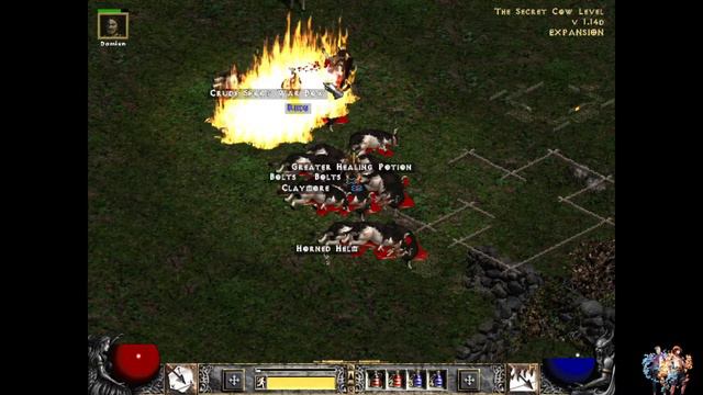 diablo 2 lord of destruction entering the cow level смотреть онлайн