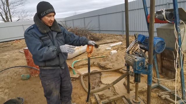 Делаем скважину под погружной насос, для дома смотреть онлайн