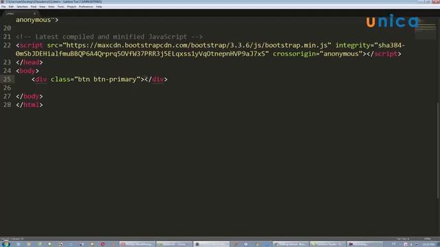Bai 90 Cai dat co ban bootstrap va plugin смотреть онлайн