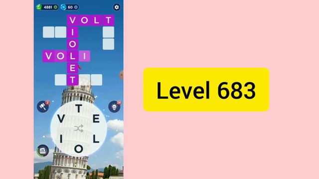 Game Words Of Wonders Level 681, 682, 683, 684, 685