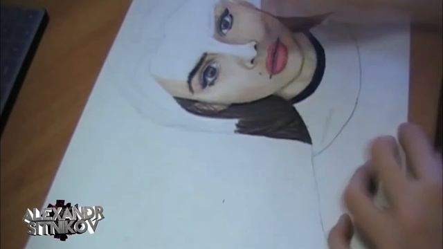 Speed Drawing Maria Way | Рисую Марию Вэй | Alexandr Sitnikov смотреть онлайн