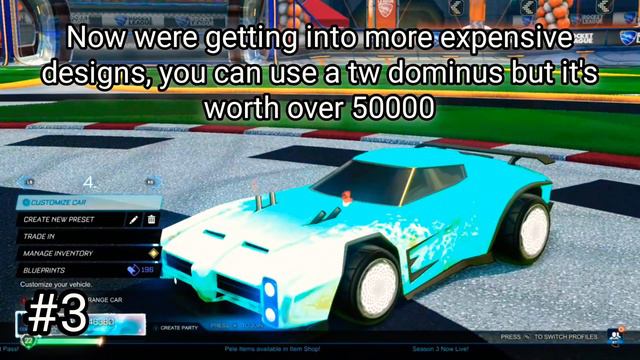 TOP 5 DOMINUS DESIGNS | Rocket League Season 4 смотреть онлайн