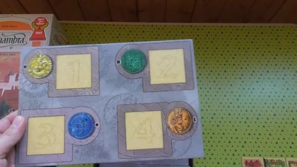Настольная игра Альгамбра (Alhambra). Часть 1