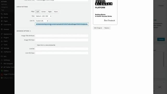 How to Attach a Link to a Picture in a Wordpress Post/Page смотреть онлайн