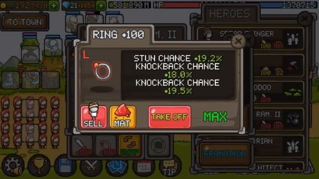 Герои контроля в Гроу Кастл и их вещи. Grow Castle смотреть онлайн