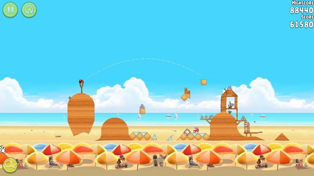 Angry Birds Rio Beach Volley Level 28 (6-13) 110280 смотреть онлайн