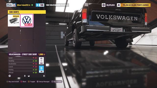 Forza Horizon 5 - 1982 Volkswagen Pickup LX смотреть онлайн