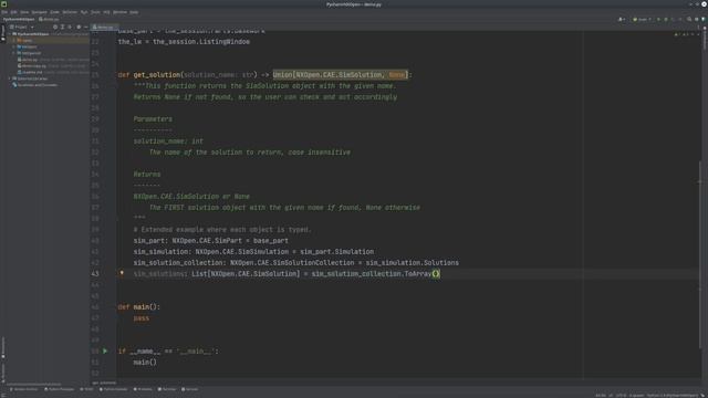 NXOpen intellisense for Python in PyCharm (teaser) смотреть онлайн