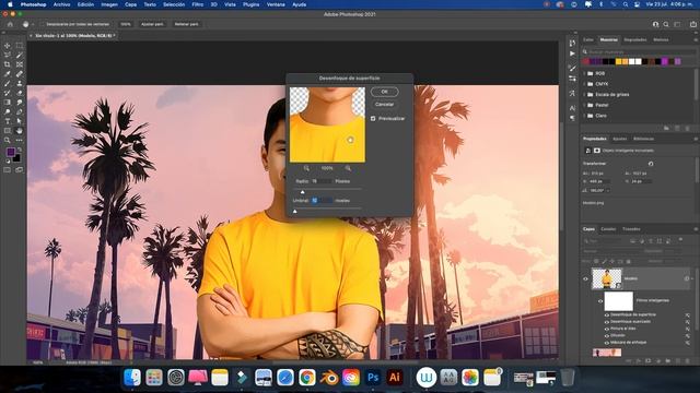 Photoshop Tutorial | Cómo Crear una Foto Cartoon Estilo GTA | Create A GTA Style Cartoon Photo смотреть онлайн