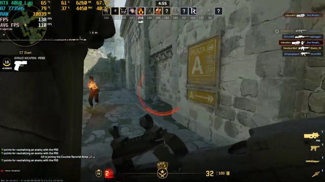 Counter strike 2 Asus TUF Gaming A15 Gaming Test | RTX 4060 Laptop | Ryzen 7 7735HS #CS2 смотреть онлайн