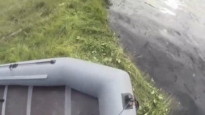 Обзор лодки Хантер 3000 ЛТ и якорная система на лодку ПВХ от автора ролика удачная рыбалка