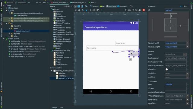 Android ConstraintLayout Tutorial смотреть онлайн