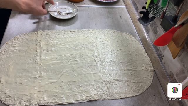 Мясные слоеные пироги