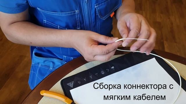 сборка оптического коннектора смотреть онлайн