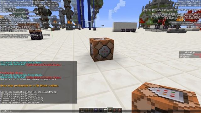 How to setblock and activate structure blocks with commandblocks смотреть онлайн