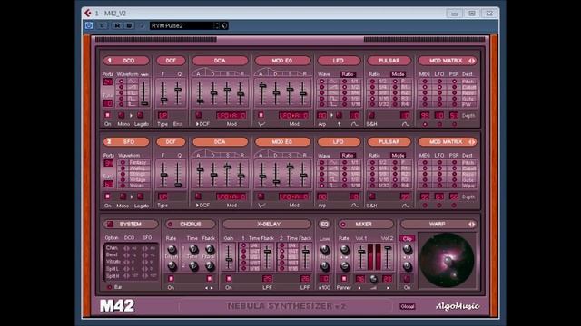 M42 Nebula Synthesizer by Algo Music смотреть онлайн