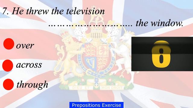 Prepositions exercise | test your English grammar | 12 Questions | English grammar quiz смотреть онлайн