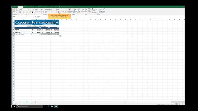 Excel Apply percentage number format смотреть онлайн