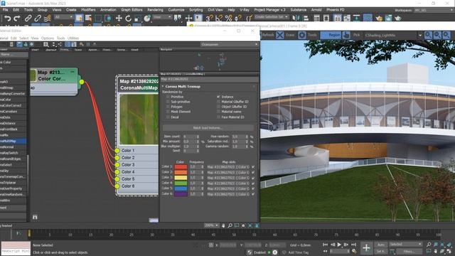 Продвинутый материал травы 3ds Max + CORONA смотреть онлайн