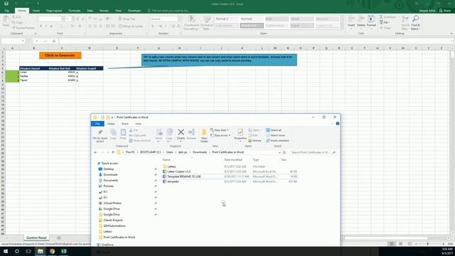 how to print certificates using vba | free download - vbatip#29 смотреть онлайн