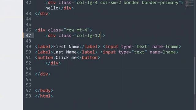 Bootstrap 5: Grid System & startup page смотреть онлайн