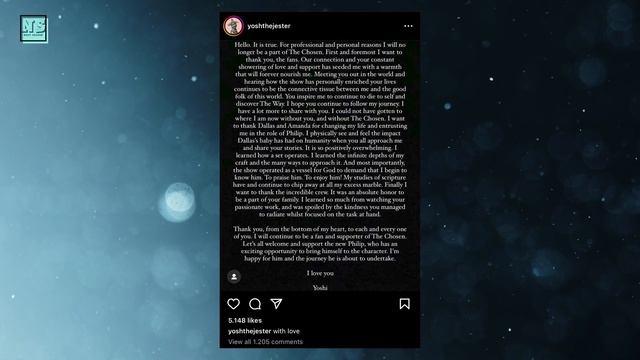 The Chosen Yoshi Was Fired Before Season 4 смотреть онлайн