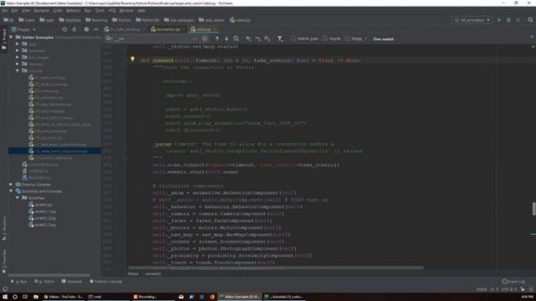 Hacking Anki Vector SDK to enhance the Vector SDK API