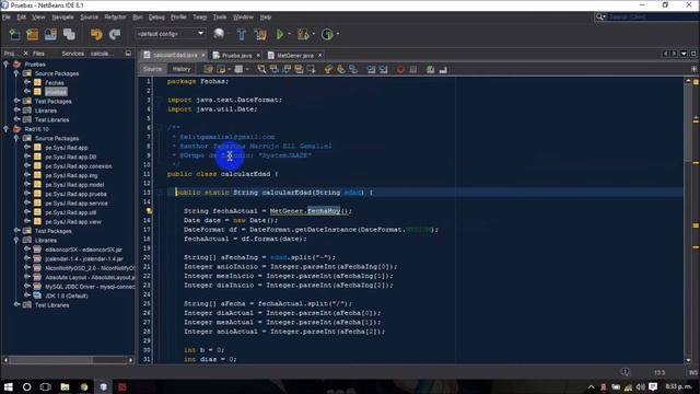 programar evento al dar clic en jdatechooser - jcalendar java netbeans смотреть онлайн