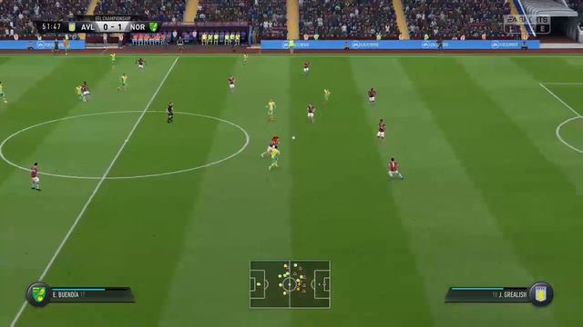 FIFA 19 ASTON VILLA VS NORWICH CITY @ VILLA PARK смотреть онлайн