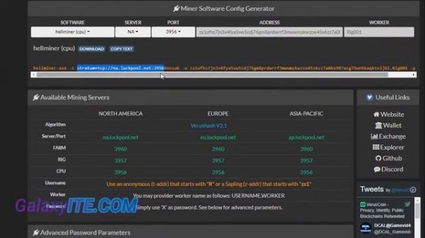 MINING VERUS WITH CCMINER WINDOWS